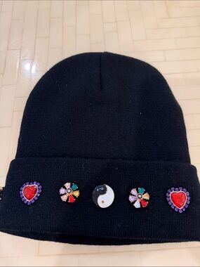 Super Smalls Carpe Diem Black Beanie